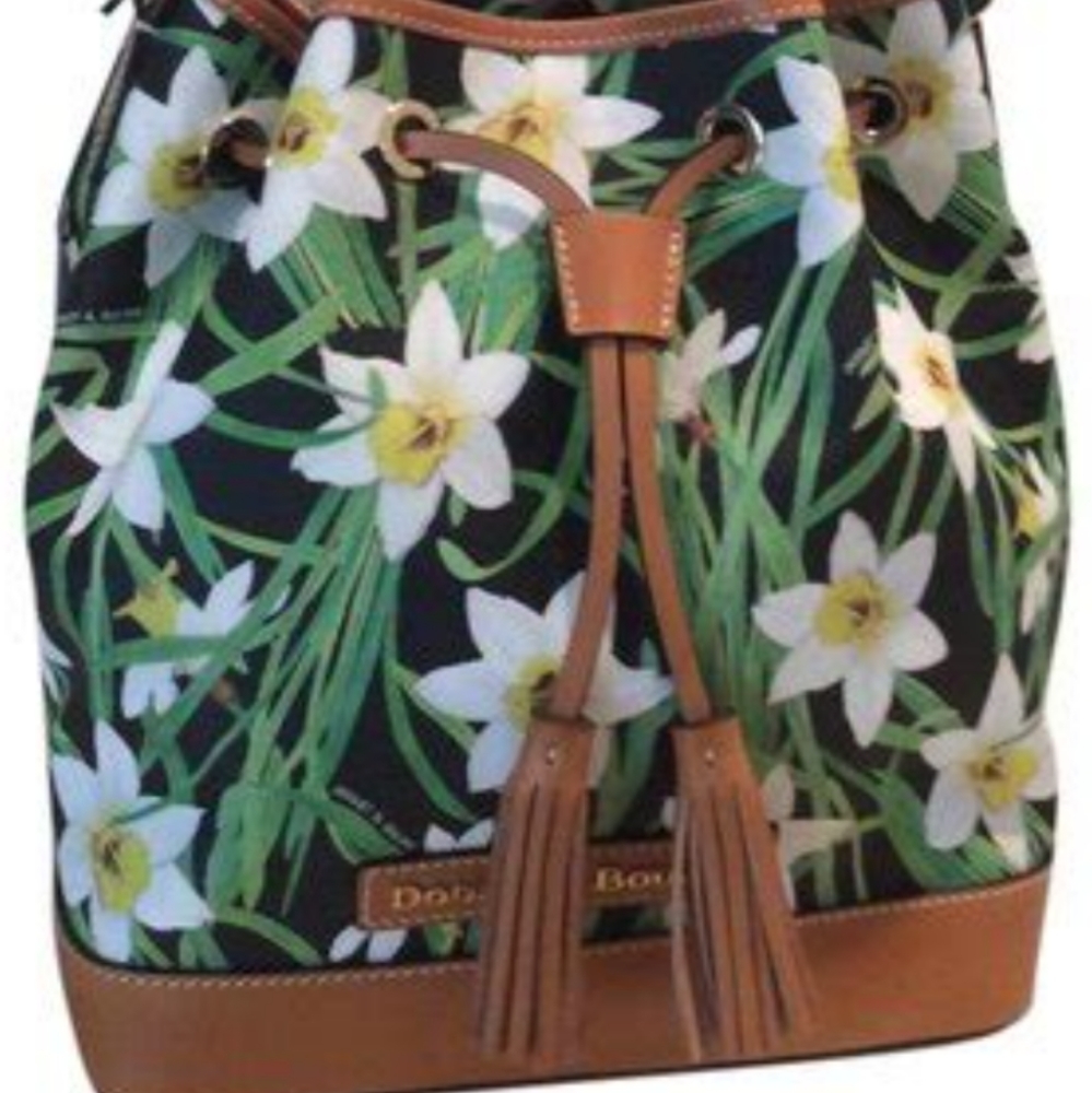 Dooney & Bourke Daffodil Bucket Bag with matching wallet